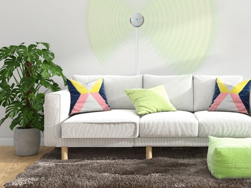 Mira device providing 24/7 protection in home